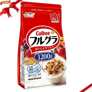 カルビー フルグラ 1.2kg 朝食 シリアル グラノーラ ナッツ入り 健康食品 食物繊維