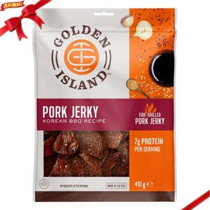 ゴールデンアイランド ポークジャーキー 410g おつまみ 高タンパク スナック 肉加工食品