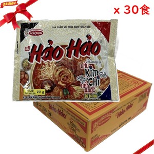 ハオハオ キムチラーメン 77g x 30食 韓国辛ラーメン 即席麺