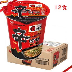 辛カップラーメン 68g x 12食 インスタント麺 韓国風辛味