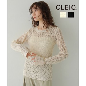 预购 罩衫 镂空针织 CLEIO 2025年 秋冬新品 2种方法