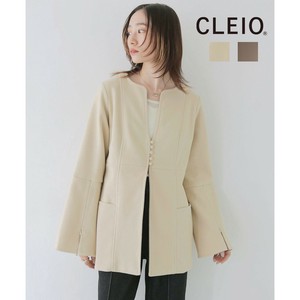【予約】ウエストシェイプデザインコート/CLEIO 2025秋冬新作