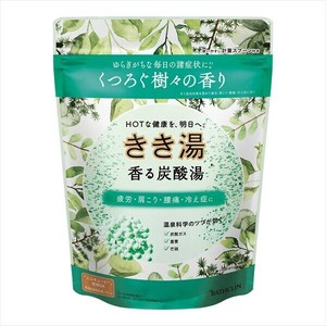 きき湯　香る炭酸湯　樹々の香り 【入浴剤】