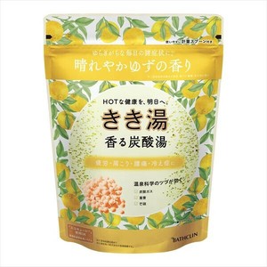 きき湯　香る炭酸湯　ゆずの香り 【入浴剤】