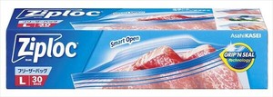 ジップロック　フリーザーバッグ　L 【保存容器】