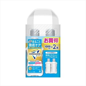 モンダミン　プレミアムケア　ホワイトミント　1000ml　2P 【マウスウォッシュ】