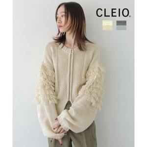 【予約】前後2WAYループ編みカーディガン/CLEIO 2025秋冬新作
