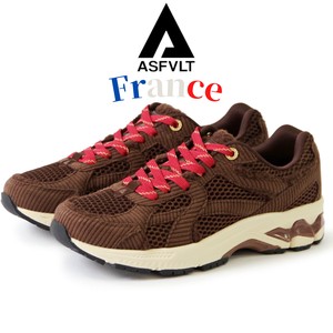 【ASFVLT】 メッシュ　スニーカー  レースアップ　スポーティ　ユニセックス