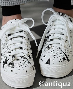 [antiqua] Low-top Sneakers Ladies fashion
