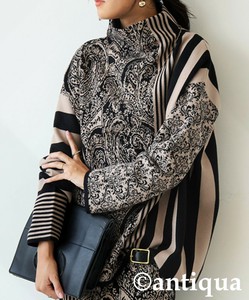[antiqua] Sweater/Knitwear Bottle Neck Ladies fashion