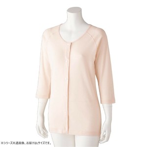 ケアファッション 7分袖ホックシャツ(2枚組)(婦人) ピーチ L 8986802