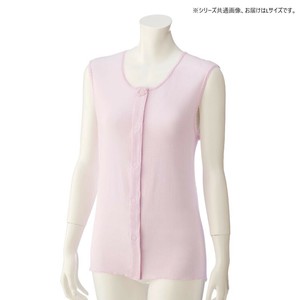 ケアファッション ラン型ワンタッチシャツ(婦人) ラベンダー L 3828402