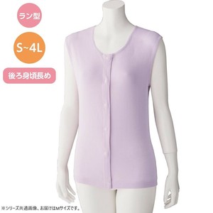 ケアファッション ラン型ホックシャツ(2枚組)(婦人) ラベンダー M 9794921