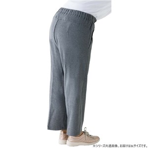 ケアファッション スタイルをケアするもちもちパンツ(婦人) チャコール 3L 82093005