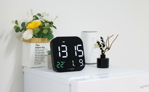 LED THERMO ALERT CLOCK Tierra 【新機能：サーモアラート標準装備】
