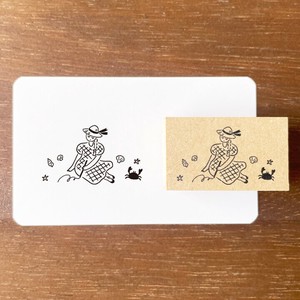 印章 stamp-marche 女孩 日本制造