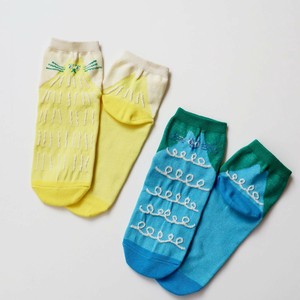 Pre-order Crew Socks Ladies fashion Socks 2-pairs S/S