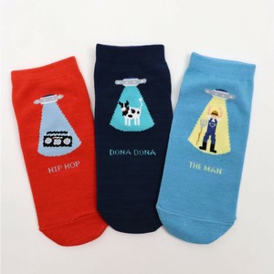 Pre-order Kids' Socks Ladies fashion Ankle Socks 3-pairs S/S