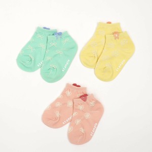 Pre-order Kids' Socks Ladies fashion Ankle Socks 3-pairs S/S