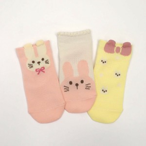 Pre-order Kids' Socks Ankle Socks 3-pairs S/S