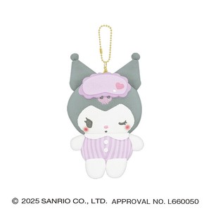 ■2025AW　先行予約■　サンリオキャラクターズ　ぬいぐるみキーホルダー　クロミ/むにゃっと