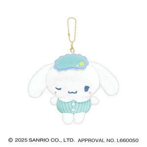 ■2025AW　先行予約■　サンリオキャラクターズ　ぬいぐるみキーホルダー　シナモロール/むにゃっと