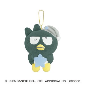 ■2025AW　先行予約■　サンリオキャラクターズ　ぬいぐるみキーホルダー　バッドばつ丸/むにゃっと