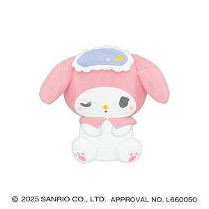 ■2025AW　先行予約■　サンリオキャラクターズ　ぬいぐるみ　Sサイズ　マイメロディ/むにゃっと