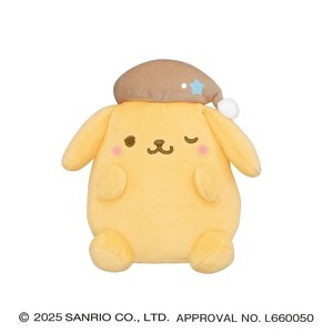 ■2025AW　先行予約■　サンリオキャラクターズ　ぬいぐるみ　Sサイズ　ポムポムプリン/むにゃっと