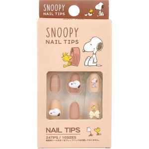 スヌーピー ネイルチップ 24枚入