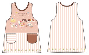 【2025年秋冬新作予約】アルプスの少女ハイジ × サンリオキャラクターズ ストライプ切替エプロン