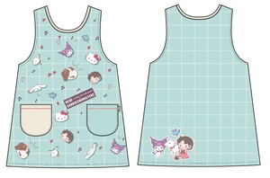 【2025年秋冬新作予約】アルプスの少女ハイジ × サンリオキャラクターズ チェックエプロン