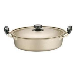 アカオアルミ　しゅう酸　実用鍋　浅型(硬質)　30cm　AZT8807