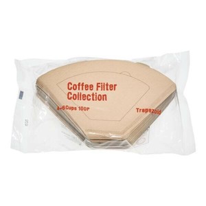 カナエ紙工　コーヒーフイルター(100枚入り)　4〜6人用　FKCL703