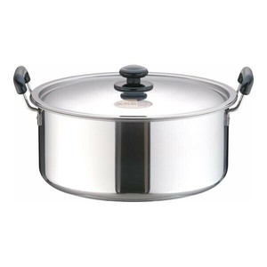 遠藤商事　SAステンレス　プラ柄　厚板実用鍋　36cm　AZT0736