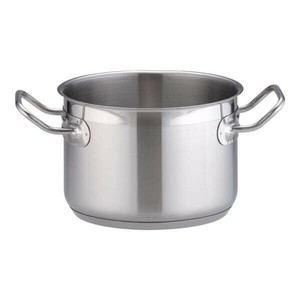 遠藤商事　TKG PRO(プロ)　半寸胴鍋(蓋無)　18cm　AHV6418