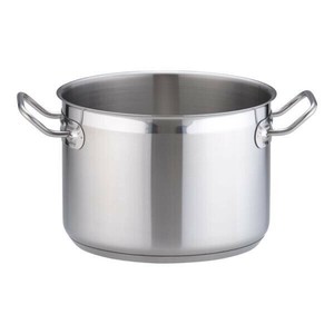 遠藤商事　TKG PRO(プロ)　半寸胴鍋(蓋無)　22cm　AHV6422