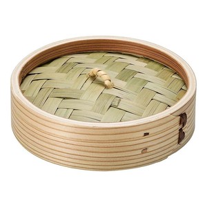 遠藤商事　杉製　ミニ中華セイロ　15cm　蓋　ATY45151