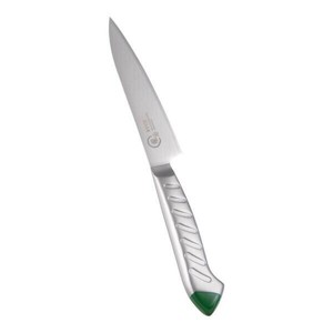 下村工業　龍治　ステンカラー　ペティーナイフ　12.5cm　グリーン　ALY8904