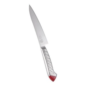下村工業　龍治　ステンカラー　ペティーナイフ　15cm　レッド　ALY8909