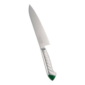 下村工業　龍治　ステンカラー　牛刀包丁　18cm　グリーン　ALY8804
