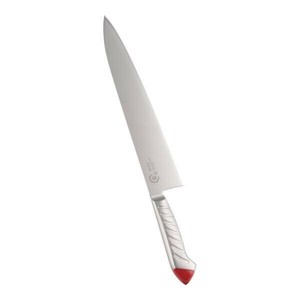 下村工業　龍治　ステンカラー　牛刀包丁　30cm　レッド　ALY8830