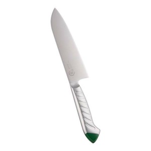 下村工業　龍治　ステンカラー　三徳包丁　17cm　グリーン　ALY9304