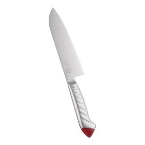 下村工業　龍治　ステンカラー　三徳包丁　17cm　レッド　ALY9302