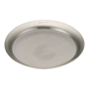 貝印　セレクト100GL　18-8浅型ざる　21cm　DF-5009　AZL9101