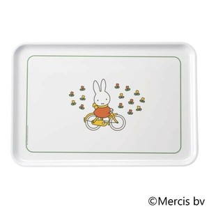 関東プラスチック工業　メラミンお子様食器　ミッフィー　トレー　M-34C1　RTL69