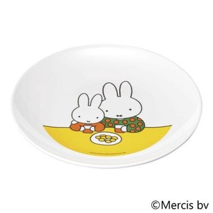 関東プラスチック工業　メラミンお子様食器　ミッフィー　丸皿　CM-6C　RMLC701