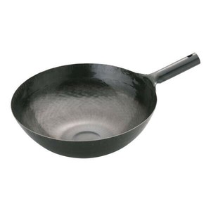 山田工業所　鉄　打出片手中華鍋(板厚1.2mm)　36cm　ATY9136