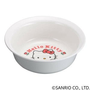台和　メラミンお子様食器　サンリオ　ハローキティ　ニューハロー・キティ　フルーツ皿(白)　RHL19