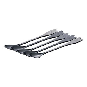 大黒工業　ロングマドラースプーン　(500本入)　黒　FST1902